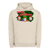 Pigment French Oak Merry Christmas - Gnome - Gnome Urban Hoodie - Bettercallsaul