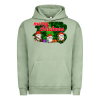 Pigment Oil Green Merry Christmas - Gnome - Gnome Urban Hoodie - Bettercallsaul