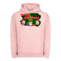 Pigment Salmon Merry Christmas - Gnome - Gnome Urban Hoodie - Bettercallsaul
