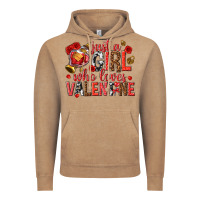 Vintage Coffee just a girl who loves valentine Vintage Hoodie - texasbilliewilder