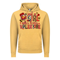 Vintage Mustard just a girl who loves valentine Vintage Hoodie - texasbilliewilder