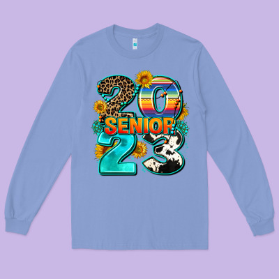 Senıor 2023 Long Sleeve Tee Designed By Adodesignshop