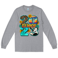 Heather Grey senıor 2023 Long Sleeve Tee - AdoDesignShop