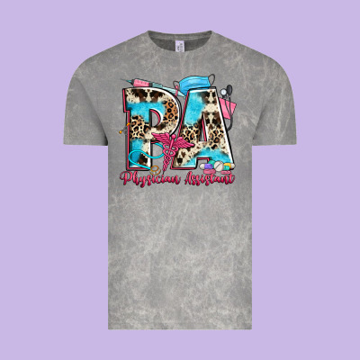 Pa Physician Assistant Vintage Tee Designed By Zillion Design Studio