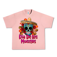Salmon dia de los muertos Urban Heavy Tee - CTS Tumbler Store