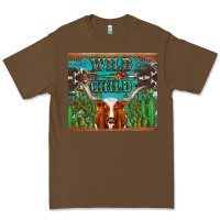 Cacao whild child longhorn  cactus cowhide Premium Tee - Artiststas