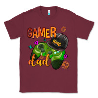 Burgundy gamer dad Classic Tee - AdoDesignShop