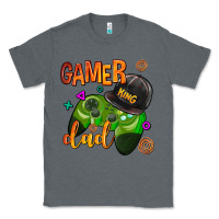 Charcoal Heather gamer dad Classic Tee - AdoDesignShop