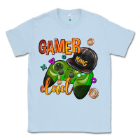 Dusty Blue gamer dad Classic Tee - AdoDesignShop