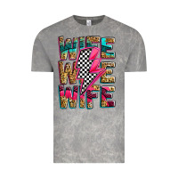 Cloud Rock race wife wife wife lightningbolt Vintage Tee - Zillion Design Studio