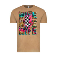Vintage Camel race wife wife wife lightningbolt Vintage Tee - Zillion Design Studio