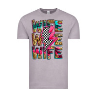 Vintage Zinc race wife wife wife lightningbolt Vintage Tee - Zillion Design Studio