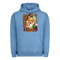 Pigment Pebble Blue Christmas Ho Ho Ho Urban Hoodie - Bettercallsaul