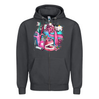 Smoke dental elements and cancer with cowhide and leopard Zipper Hoodie - AdoDesignShop