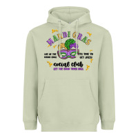 Matcha mardi gras social club Heavyweight Hoodie - MaliasSmallBusiness