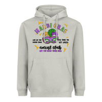 Moon Dust mardi gras social club Heavyweight Hoodie - MaliasSmallBusiness
