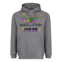 Storm mardi gras social club Heavyweight Hoodie - MaliasSmallBusiness