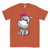 Copper cute hippopotamus Classic Tee - AdoDesignShop