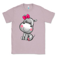 Lilac cute hippopotamus Classic Tee - AdoDesignShop