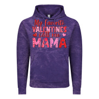 Cloud Purple my favorite valentines call me mama Vintage Hoodie - texasbilliewilder