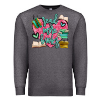 Charcoal Heather read more books Premium Sweatshirt - MaliasSmallBusiness