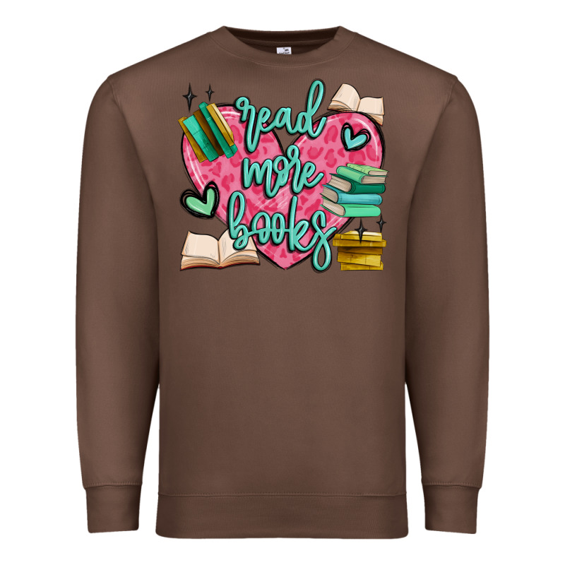 Read More Books Premium Sweatshirt by MaliasSmallBusiness | Teevron