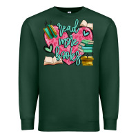 Sports Green read more books Premium Sweatshirt - MaliasSmallBusiness