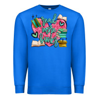 True Royal read more books Premium Sweatshirt - MaliasSmallBusiness