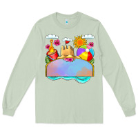 Matcha custom name summer beach toys Long Sleeve Tee - JahusDesignShop