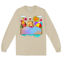 Mushroom custom name summer beach toys Long Sleeve Tee - JahusDesignShop