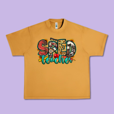 Special Education Teacher Urban Heavy Tee Designed By Zillion Design Studio