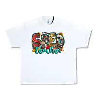 White special education teacher Urban Heavy Tee - Zillion Design Studio