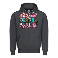 Smoke dental assistant Zipper Hoodie - AdoDesignShop