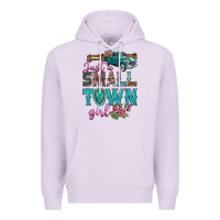 Lilac Just A Small Town Girl With Truck Premium Hoodie - BundleAndBundleShop