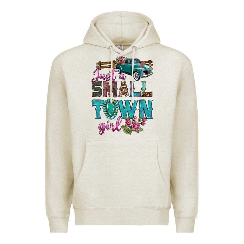 Just A Small Town Girl With Truck Premium Hoodie by BundleAndBundleShop | Teevron