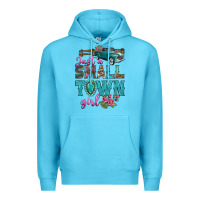Ocean Blue Just A Small Town Girl With Truck Premium Hoodie - BundleAndBundleShop