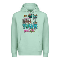 Seafoam Just A Small Town Girl With Truck Premium Hoodie - BundleAndBundleShop