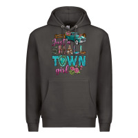 Smoke Just A Small Town Girl With Truck Premium Hoodie - BundleAndBundleShop