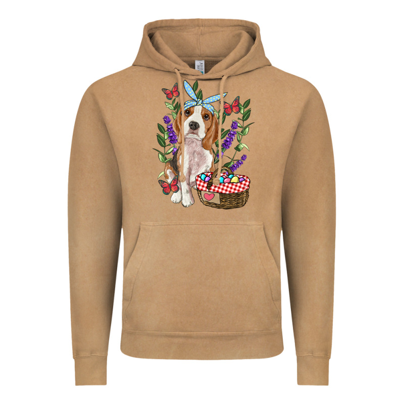 Easter Beagle Vintage Hoodie by RanaPortraitStore | Teevron