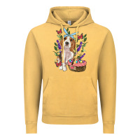 Vintage Mustard Easter Beagle Vintage Hoodie - RanaPortraitStore