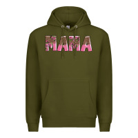 Army Green mama Premium Hoodie - AdoDesignShop