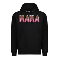 Black mama Premium Hoodie - AdoDesignShop
