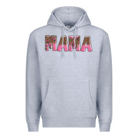 Heather Grey mama Premium Hoodie - AdoDesignShop