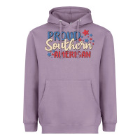 Lavender proud southern american Heavyweight Hoodie - MaliasSmallBusiness