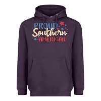 Plum proud southern american Heavyweight Hoodie - MaliasSmallBusiness