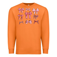 Carrot pink ribbons Premium Sweatshirt - MaliasSmallBusiness