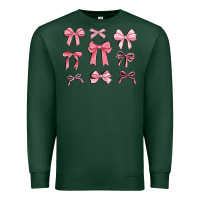 Sports Green pink ribbons Premium Sweatshirt - MaliasSmallBusiness