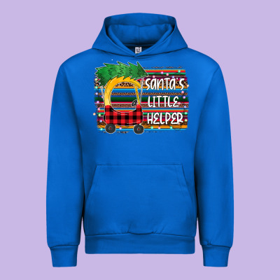 Santa Little Helper Urban Hoodie Designed By Bettercallsaul