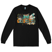 Black just graduated Long Sleeve Tee - AdoDesignShop
