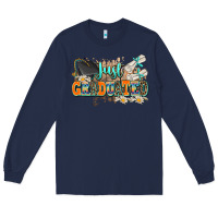 Navy just graduated Long Sleeve Tee - AdoDesignShop